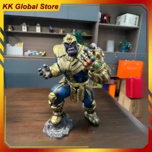 40cm New The Avengers Thanos Marvel Movie Figure Peripheral PVC Model Statue Desktop Ornaments Ornaments Kids Birthday Gift Toys
