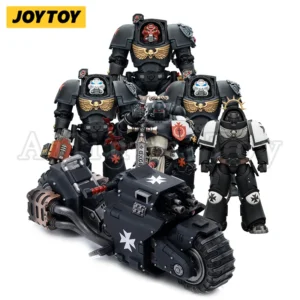 JOYTOY 1/18 Action Figure 40K Black Templars Squads Anime Collection Military Model