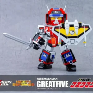 In Stock Action Toys ES Metal Mighty Deformed MASKMAN GREATFlVE Action Figure with Box Model Toys