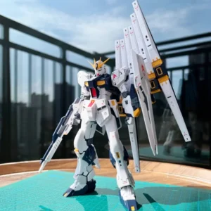 Bandai Namco Metal Robot Spirits Rx 93 Nu Finished Mecha Figure Mobile Suit Char S Counterattack Collectible Model