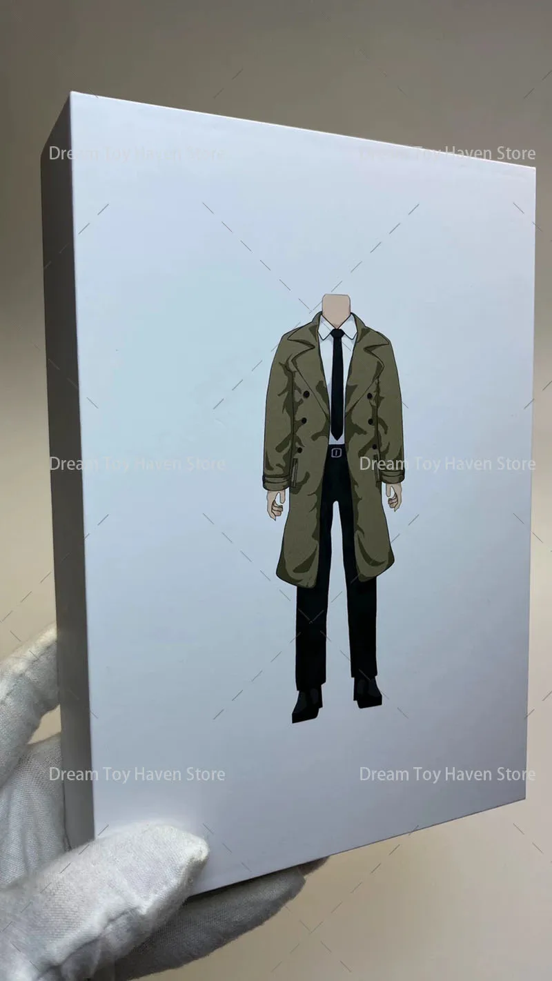 Manipple Studio 1/12 Men Soldier Khaki Windbreaker Journalist Uniform Suit Action Figure Body Fit 6Inch SHF MAFEX Head Sculpts