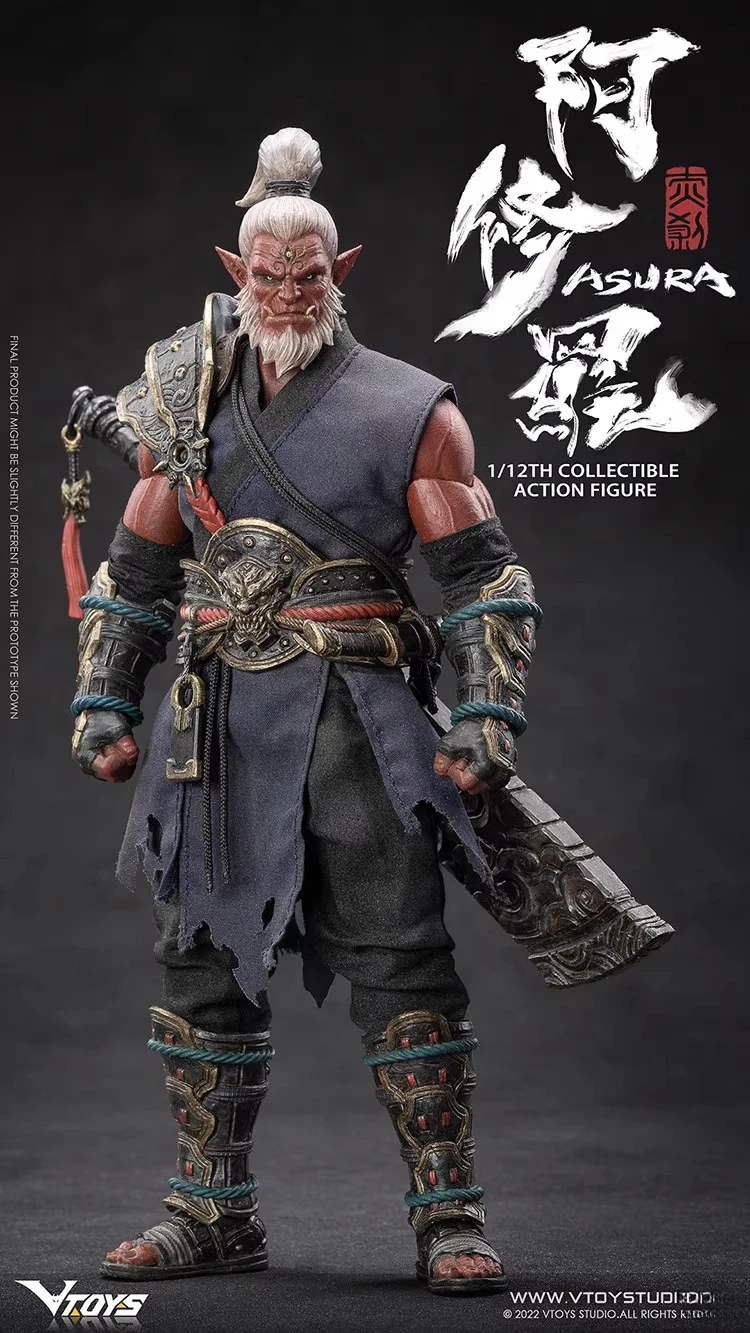 In Stock VTOYS VSD006 Asura 1/12 Anime Action Figure Toys Model Collectible Gift - Image 4