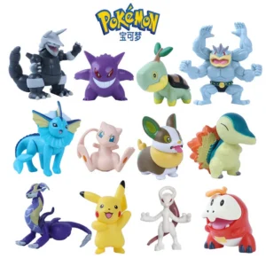 Pokemon Anime Figures Ice Eevee Pikachu Flying Dragon Collection Figure Cute Action Toys Model Pok é mon Kids Birthday Gifts