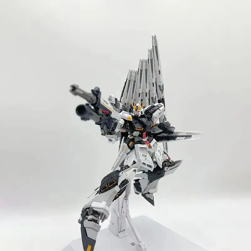 V-TIGER 1/100 VT02 NU Soldier RX-93-v2 Mecha GK Pre-coating Alloy Skeleton Model Toy Collectible for Action Figure Enthusiasts