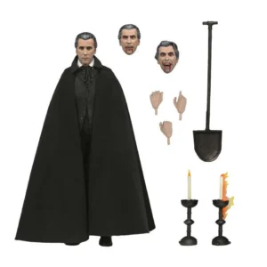 NECA Global Monster Dracula 1958 Movable Doll Action Figure Collectible Toy for Adults Surprise Gift for Halloween