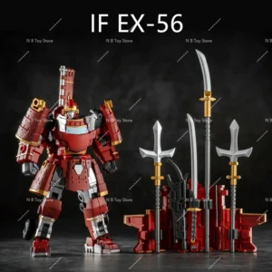 Transformation Iron Factory IF EX-56 EX56 Tetsybe Mini Samurai Action Figure with Box