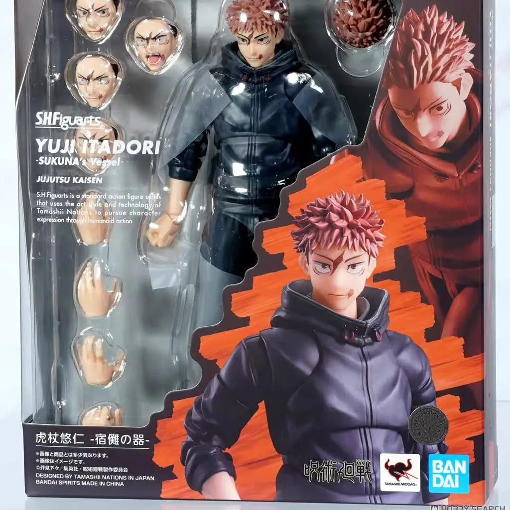 In Stock Bandai Shf Articulated Action Figure Jujutsu Kaisen Yuji Itadori Sukuna Vessel Culling Game Collectible Anime Fans
