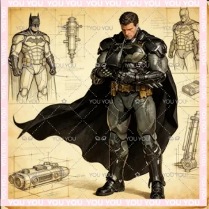 Original LPZZ Toys DC Multiverse Batman Arkham Knight 1/12 Action Figure Model Collection Hobbies Statue Ornament Gifts