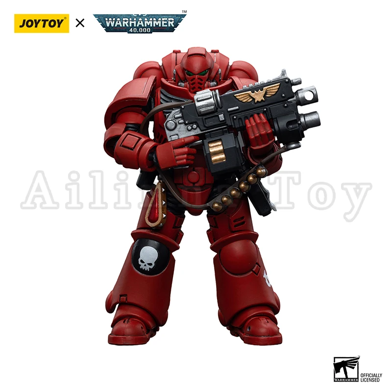 JOYTOY 1/18 Action Figure (4PCS/SET) 40K Intercessors Set Anime Military Model