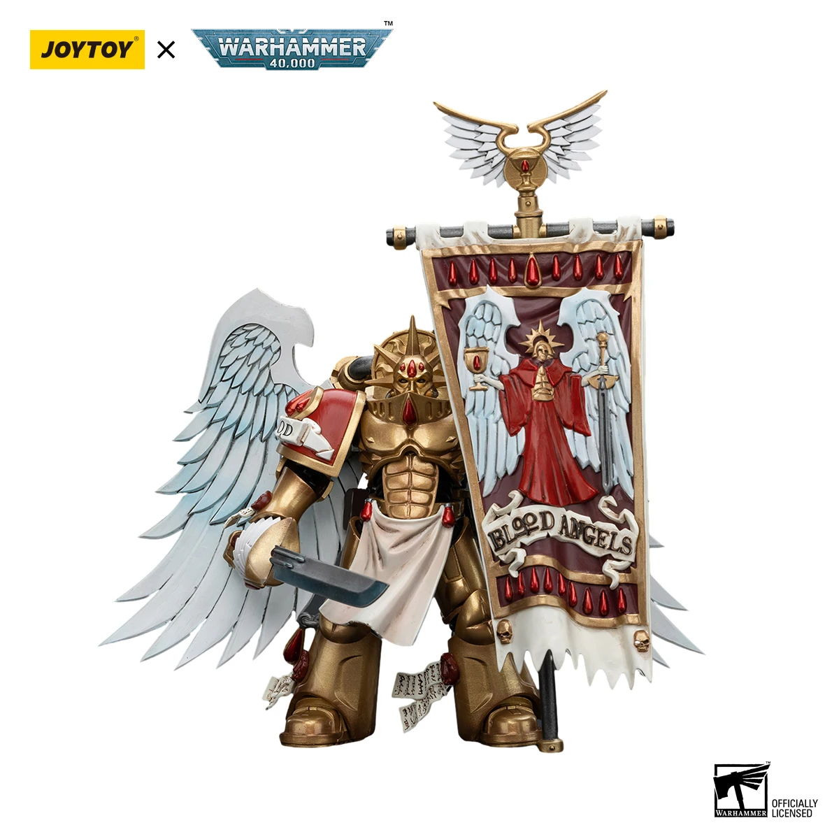 JOYTOY Warhammer 40k 1/18 Action Figures 12.2cm Blood Angels Sanguinary Guard