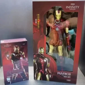 ZD Toy 1/5 Iron Man 36cm Mk3 Original Legends 10th Anniversary Collection Tony Stark Model Figure Model Collection Toy Gift