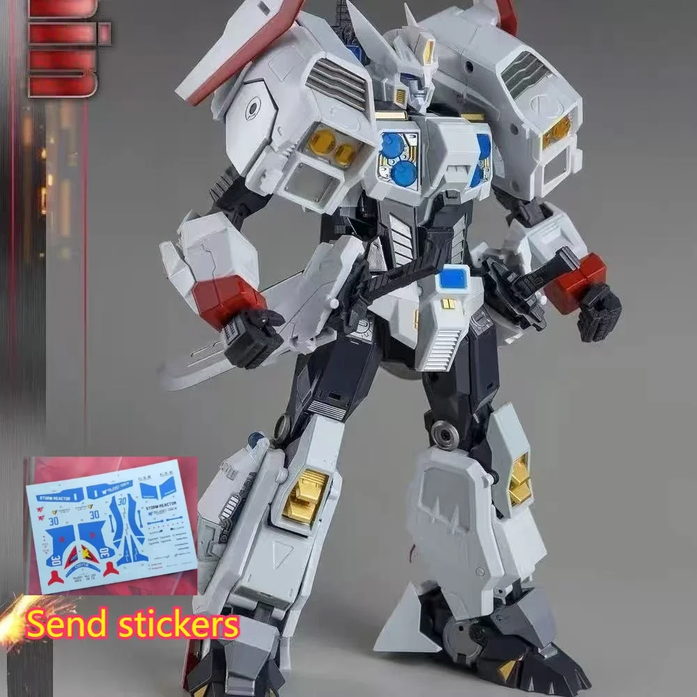 NEW In Stock Transformation Wonderful Trans WT01 WT-01 RONIN White Drift Robot Masterpiece Action Figure Toys With Box - Image 7