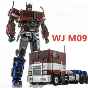 In Stock WJ Transformation OP Commander M09 M-09 Diecast Oversize TW SS Led Light Alloy Action Figure Robot Toys with Box