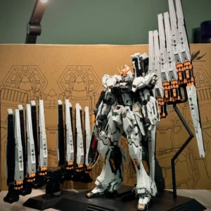 【IN STOCK】NCZZW Model RX-93 Nu Fighter Action Figure CMM GK Style 1/100 Scale Assembly Model Kit 24cm UC Anime Figures Gift