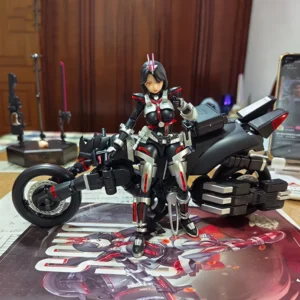 In Stock Yubo Wenchuang 1/12 Battle Rider Goddess Shako Plastic Model Kit  Motorcycle Mechanized Assembly Model Toys Gifts