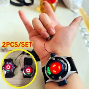 2PCS Spider-Man Spider Web Shooter Cannot Shoot But Light spiderman webshooters for Superhero Halloween Role Play Shooters