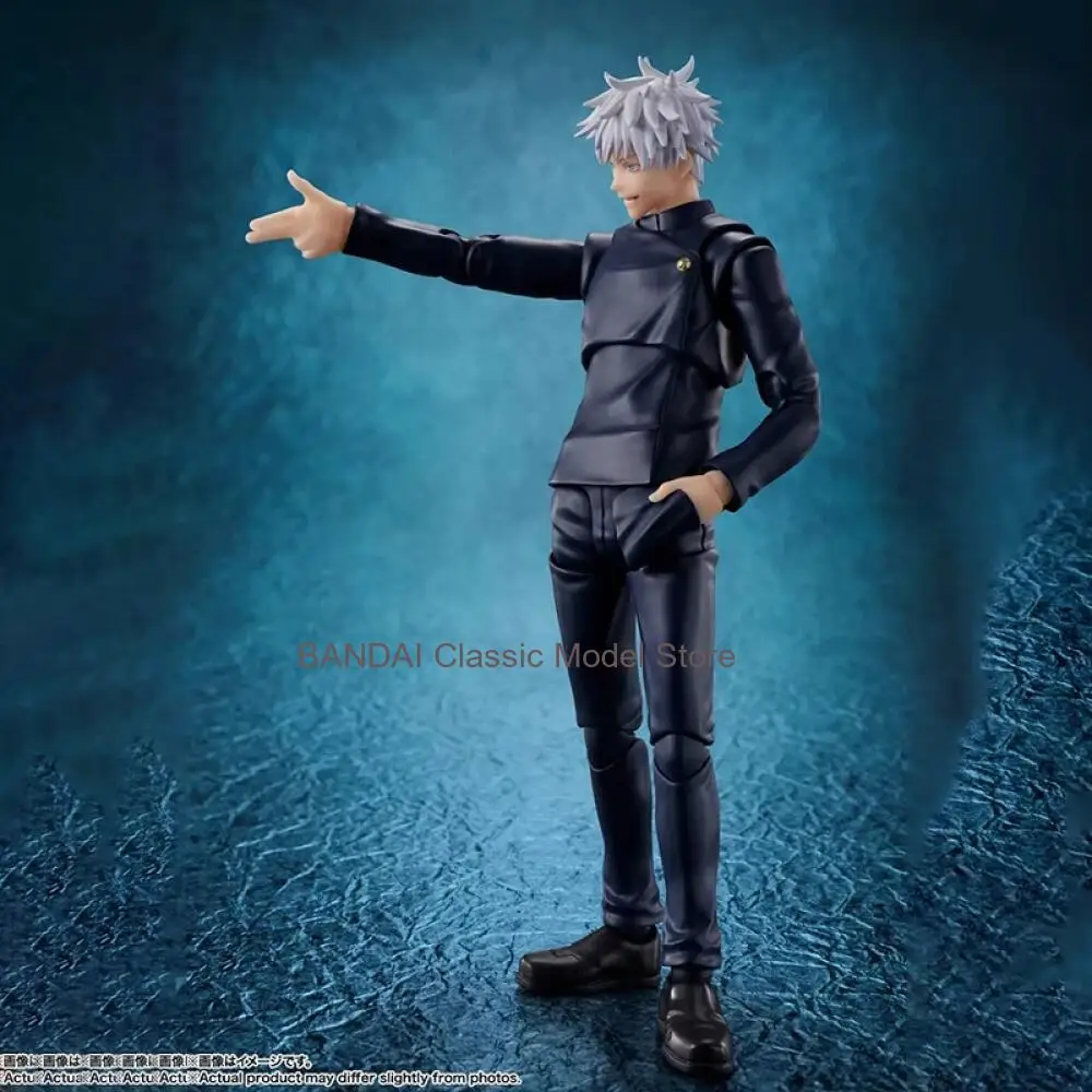 Bandai Genuine Piccolo S.H.Figuarts Satoru Gojo jujutsukaisen Anime figure Movable toy Anime Peripheral Doll for Collectors - Image 4