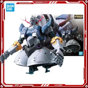 Genuine Bandai Original Figure Model Kits RG UC 1/144 MSN-02 ZEONG Anime Figures Action Model Toys Gift for Boy girl