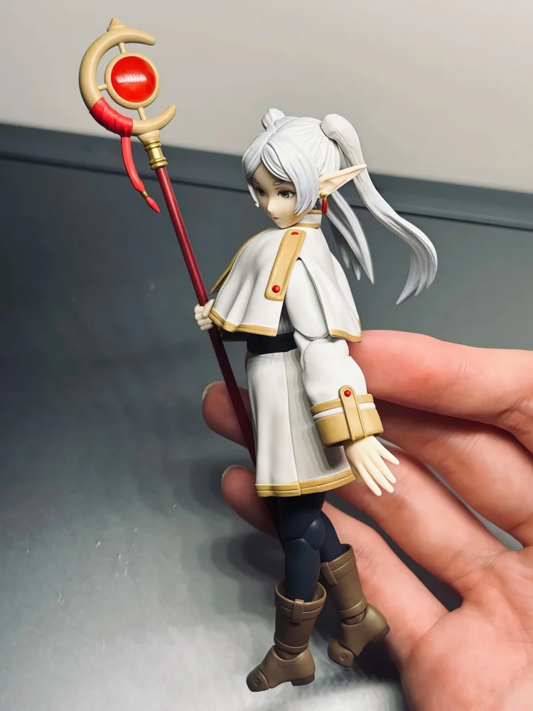 Bandai Shf Frieren: Beyond Journey’S End Frieren Fern Anime Action Figure Pvc Model Toy Desktop Decoration Trend Exquisite Gifts - Image 3