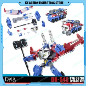 DNA Design DK-56S Transformation OP Action Figures Upgrade Kits TFA 08 NP Goggle Battle Mask Hammer Parts For V Class Level Toy