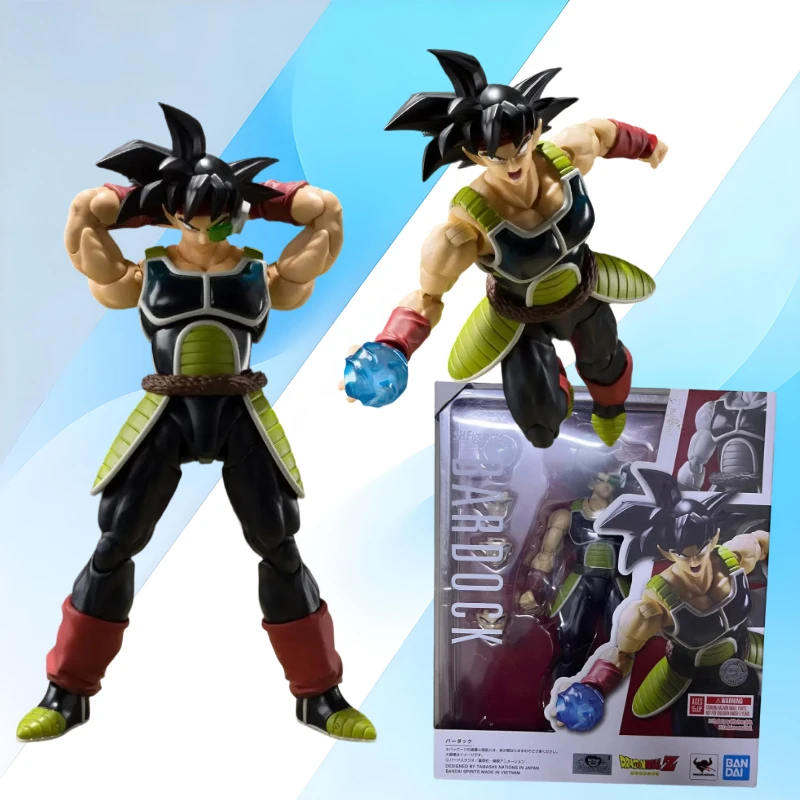 Bandai S.H.Figuarts SHF Dragon Ball Z Bardock Son Goku's Father Anime Action Figure Toy Mode