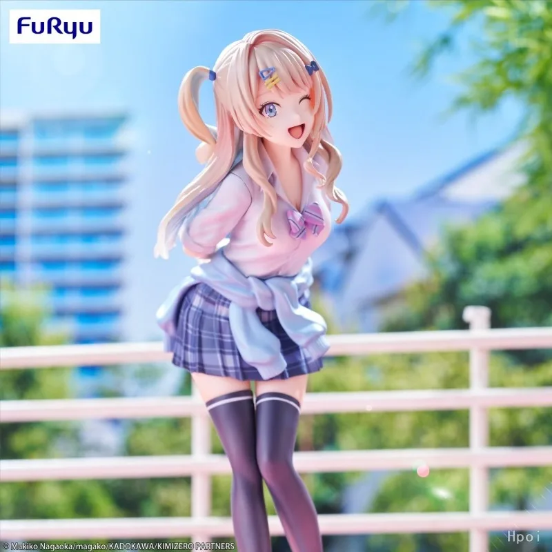 In Stock Original FuRyu Our Dating Story: The Experienced You and The Inexperienced Me ‌Shirakawa Luna‌ Figure Desktop Figure - Image 3