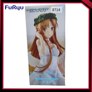 FuRyu Original Genuine BiCute Pure Figure Sword Art Online Asuna Yuuki 24cm PVC Action Figure Model Collection Decor Toy Gift