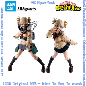 Bandai March Tamashii Web Limited S.H.Figuarts Himiko Toga My Hero Academia Anime Action Figure Collectible Model Toy For Fans