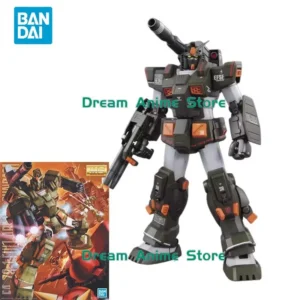 Bandai Original GUNDAM Anime MG 1/100 Full Armor Gundam FA-78-1 Action Figure Assembly Model Toys Collectible Gifts for Children