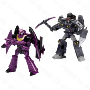 Original Hasbro Transformers Legacy Evolution Series RISE OF TYRANNY 2-PACK MINER MEGATRON SENATOR RATBAT V-Class Anime Figure