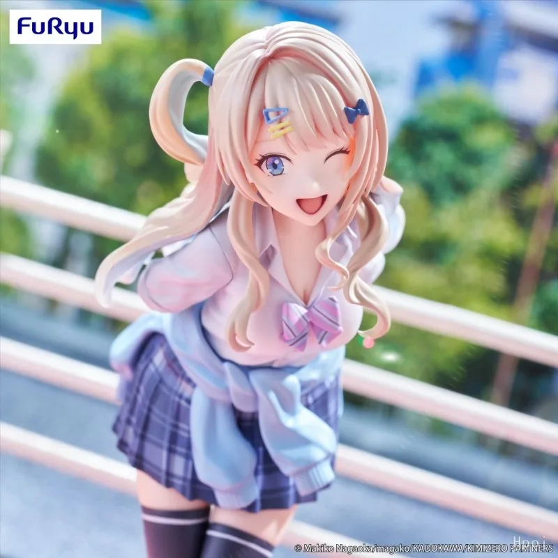 In Stock Original FuRyu Our Dating Story: The Experienced You and The Inexperienced Me ‌Shirakawa Luna‌ Figure Desktop Figure - Image 4