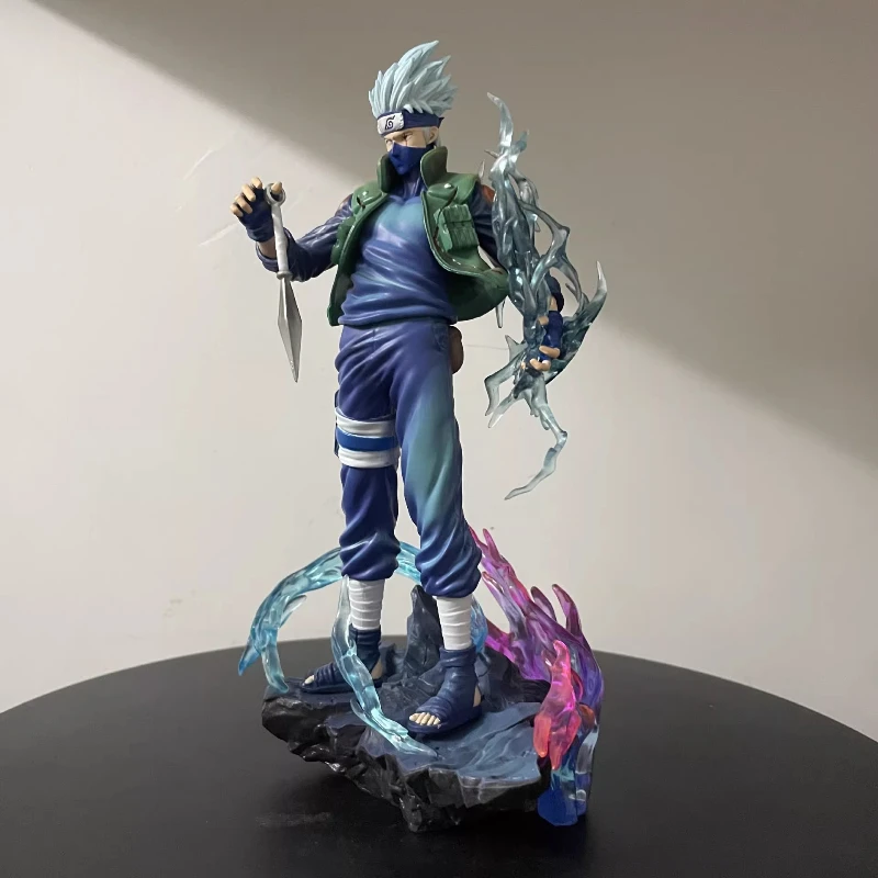 23cm Kakashi Hatake 2.0 Ten Years Ninja Action Figure Anime Collectible Model Toy With Effect Parts Desktop Ornament Boy Gift - Image 4