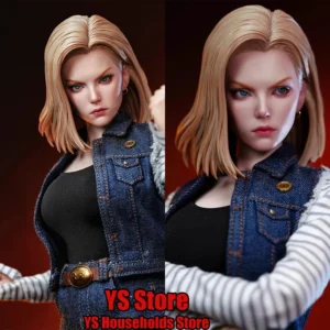 ARTISAN Studio 1/6 Gold Hair Android No.18 Delicate Painted Female Action Figure Collection Anime Memory 12" Female Soldier Doll