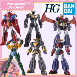 Fast Shipping Bandai Anime HG MAZINGER Z GRENDIZER GETTER KOTETSU JEEG MAZINKAISER Original Model Toy Action Figure ChildrenGift