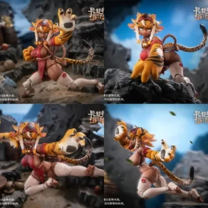 In Stock Snail Shell "Snail'S Isekai Adventure" 1/12 Scale Tiger Girl Garu Articulated Action Figure Fashion Trendy Collectible
