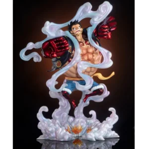 New 38cm One Piece Dream Gear Fourth Aura Luffy JT Action Figures Pvc Statue Room Decor Collection Model Toys Gifts For Fans
