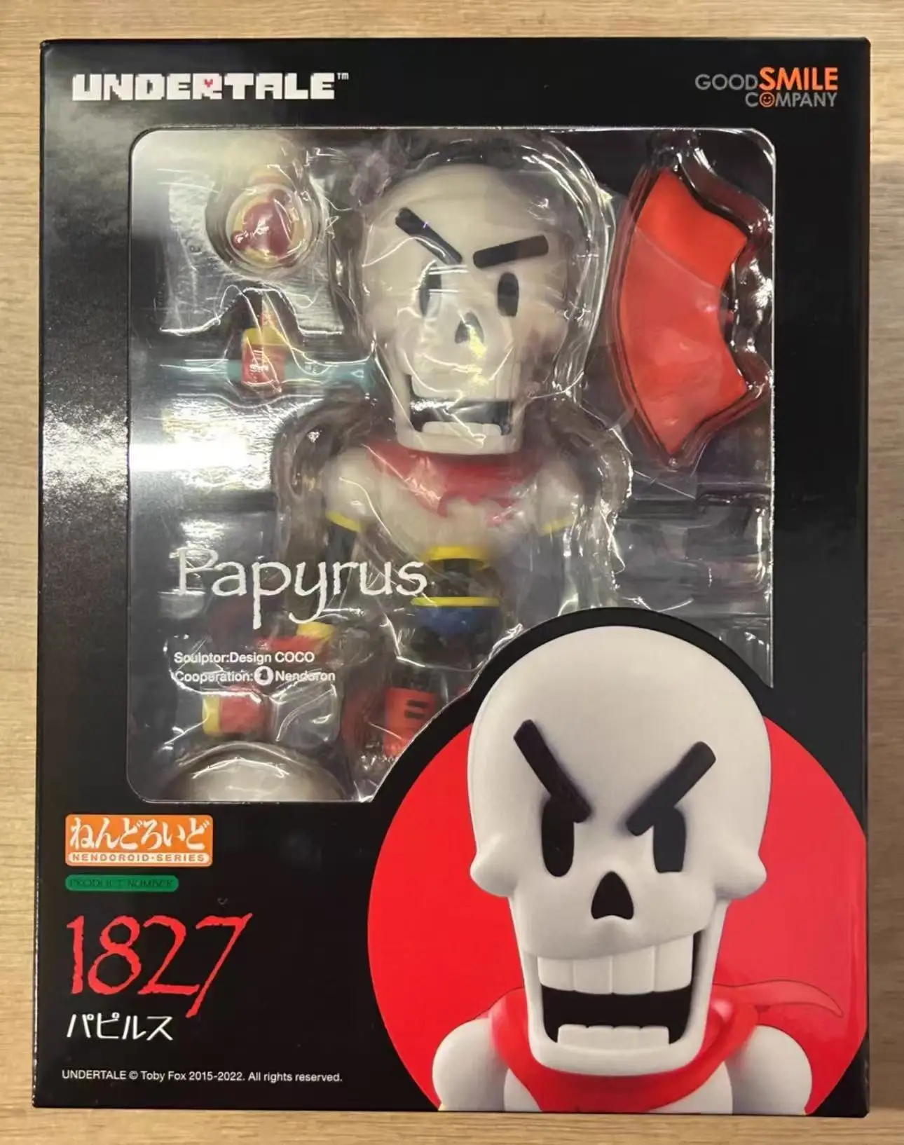 In stock original box GSC Nendoroid 1826 1827 UNDERTALE Papyrus Sans Anime Action Figure Model Gift Collection - Image 7