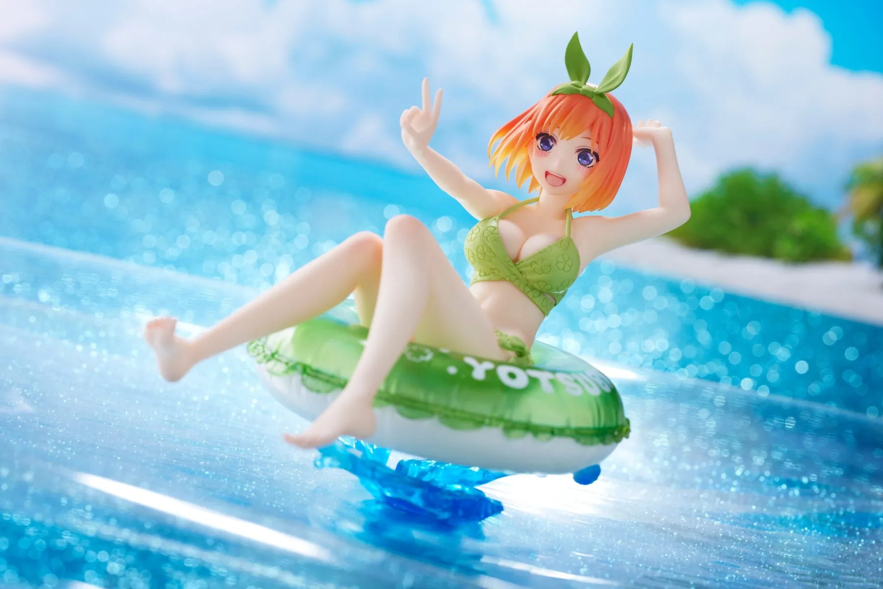 In Stock TAITO Nakano Ichika Nino Yotsuba Itsuki Swimming Ring Desktop Cute Anime Action Figure Toy Gift Model Collection - Image 4