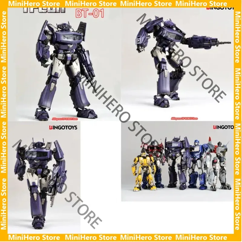 100% Original BINGOTOYS Shockwave Action Figure Robot Model With Box