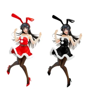 Judai 20cm Original Taito Anime Aobuta Sakurajima Mai Christmas Winter Bunny Mai Senpai PVC Action Figure Collection Model Toys